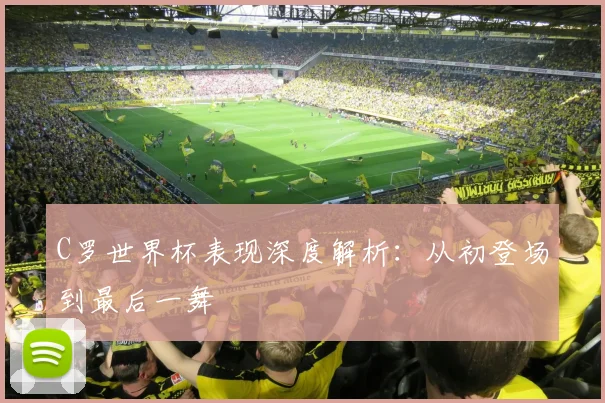 C罗世界杯表现深度解析：从初登场到最后一舞